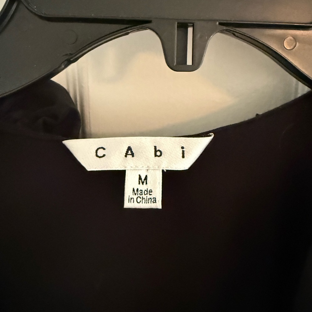 CAbi Black Ruffled Blouse - Picture 2 of 3
